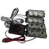 Cakar Lamba 3X4 İcin Led Kirmizi Kirmizi 12-24V / Lapa534-2
