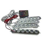 Cakar Lamba 6X4 İcin Led Sari Beyaz 12-24V / Lapa536-1