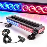 Çakar Lamba Çift Taraflı 30 Led Mavi-kırmızı 38*16,5*7,5 Cm 12-24v / Lapa522