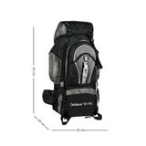 CAKARD DAĞCI SIRT ÇANTASI OUTDOOR 75+10LT
