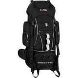 Cakard Extreme Outdoor 80+10 Litre Dağcı Sırt Çantası – Kamp, Trekking ve Hiking Için Profesyonel Sırt Çantası - Siyah