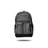 Cakard Unisex Gri Cok Gözlü Baskılı Sırt Çantası, Gri