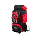 CAKARD Xx-134 6510 Profesyonel Dağcı 65+10 Litre Sırt Çantası Kırmızı-siyah