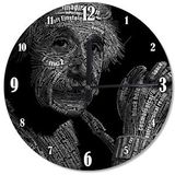 Cakasaat Albert Einstein Analog Duvar Saati