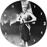 Cakasaat Atatürk Yeniçeri Kıyafetler İçinde Duvar Saati Çok Renkli