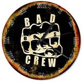 Cakasaat Bad Boys Crew Akarlı Duvar Saati