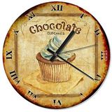 Cakasaat Cupcake Akarlı Duvar Saati