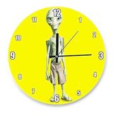 Cakasaat Cute Alien Duvar Saati