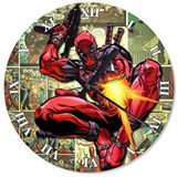 Cakasaat Deadpool Dekoratif Duvar Saati