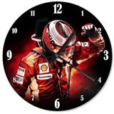 Cakasaat Formula 1 Sürücüsü Duvar Saati