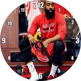 Cakasaat James Harden Houston Basketbolcu Duvar Saati