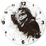 Cakasaat Joker Tasarım Desenli Duvar Saati