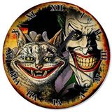 Cakasaat Joker Ve Kedi Akarlı Duvar Saat