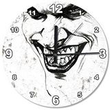 Cakasaat Joker Yüzü Ahşap Duvar Saati