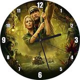 Cakasaat Jumanji Emily Blunt Dwayne Johnson Duvar Saati