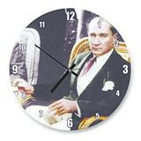 Cakasaat Mustafa Kemal Atatürk Kahve İçerken Duvar Saati