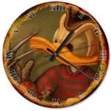 Cakasaat Retro Daffy Duck Tasarım Duvar Saati