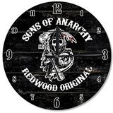 Cakasaat Sons Of Anarchy Akarlı Duvar Saati