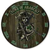 Cakasaat Sons Of Anarchy Anarşinin Oğulları Desenli Duvar Saati
