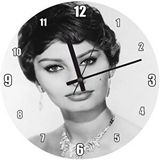 Cakasaat Sophia Loren Tanrıça Duvar Saati