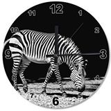 Cakasaat Zebra Ahşap Duvar Saati