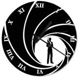 Cakatablo 0007 James Bond Analog Duvar Saati