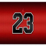 Cakatablo Ahşap Tablo 23 Forma Michael Jordan
