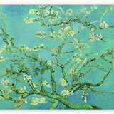 Cakatablo Ahşap Tablo Çiçek Açan Badem Agacı Van Gogh