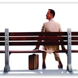 Cakatablo Ahşap Tablo Forrest Gump