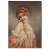 Cakatablo Ahşap Tablo François Martin Kavel Fransa 1861 1931 Catherine La Rose Resim