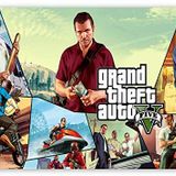 Cakatablo Ahşap Tablo GTA 5 Michael Franklin ve Trevor Kompozisyon