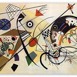 Cakatablo Ahşap Tablo Kandinsky Sanat Resimleri