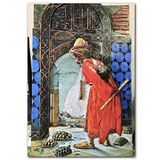 Cakatablo Ahşap Tablo Kaplumbağa Terbiyecisi Osman Hamdi Bey