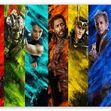Cakatablo Ahşap Tablo Thor Ragnarok Jeff Goldblum Anthony Hopkins Cate Blanchett