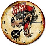 Cakatablo Coyote Çakal Analog Duvar Saati