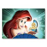 Cakatablo Disney Denizkızı Ve Müzik Kutusu Mdf Ahşap Tablo