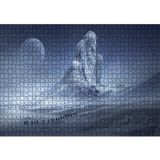 Cakatablo Fantastik Heykel ve Dağcılar 1000 Parça Puzzle Yapboz MDF Ahşap