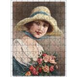 Cakatablo François Martin Kavel Fransa 1861 1931 Catherine La Rose Görsel 120 Parça Puzzle Yapboz