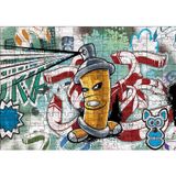 Cakatablo Graffiti Sokak Boyama Sanatı Sprey 120 Parça Puzzle Yapboz MDF Ahşap