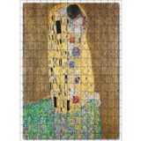 Cakatablo Gustav Klimt Öpücük Tablosu 255 Parça Puzzle Yapboz MDF Ahşap