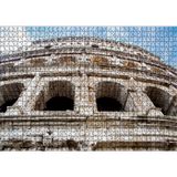 Cakatablo İtalya Roma Kolezyum Amfi Tiyatro 1000 Parça Puzzle Yapboz MDF Ahşap