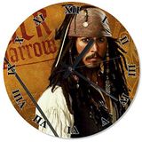 Cakatablo Jack Sparrow Analog Duvar Saati