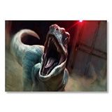 Cakatablo Jurassic World Velociraptor Blue Mdf Ahşap Tablo