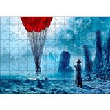 Cakatablo Kıyamet Sonrası Romantik Kırmızı Balonlar 120 Parça Puzzle