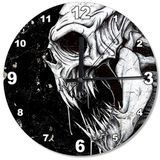 Cakatablo Korkunç Kurukafa Analog Duvar Saati