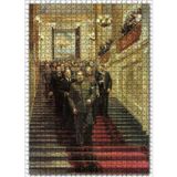 Cakatablo Kremlin Sarayı Merdivenlerinde Protokol 1000 Parça Puzzle Yapboz MDF Ahşap