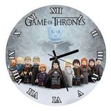 Cakatablo Marcin Otreba'dan Lego Game of Thrones Görseli Duvar Saati