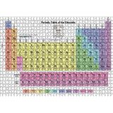 Cakatablo Mendeleev Kimya Periyodik Tablo 1000 Parça Puzzle Yapboz MDF Ahşap