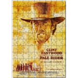 Cakatablo Pale Rider Clint Eastwood Afiş 1985 Film Afişi 120 Parça Puzzle Yapboz MDF Ahşap