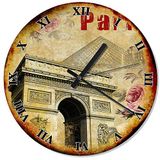 Cakatablo Paris Zafer Takı(Arc De Triomphe) Analog Duvar Saati